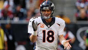 1,43 Millionen Fans stimmte für Manning, den Quaterback der Denver Broncos
