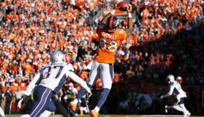 Demaryius Thomas war gegen die Patriots der gefährlichste Receiver der Denver Broncos