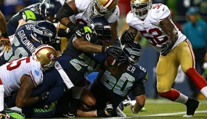 Die Seahawks und 49ers kämpfen um den Einzug in den Super Bowl