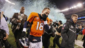 Peyton Manning und die Denver Broncos erlebten gegen Seattle einen rabenschwarzen Abend
