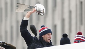 Trotz "Deflate-Gate" freut sich Tom Brady tierisch über seinen vierten Super-Bowl-Triumph