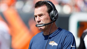 Broncos-Coach Gary Kubiak wurde am Sonntag ins Krankenhaus eingeliefert