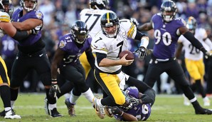 Zwischen den Steelers und den Ravens ging es bereits im ersten Duell dieser Saison zur Sache