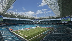 Miami Dolphins: Ursprünglich eröffnet 1987, haben die Dolphins die Arena 2015 und 2016 für rund 350 Millionen Dollar renoviert. Bereits fünf Super Bowls (1989, 1995, 1999, 2007 und 2010) haben hier stattgefunden