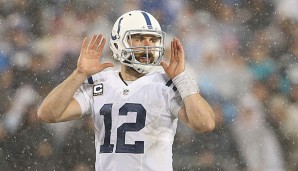 Andrew Luck könnte eine weitere schwierige Saison bei den Colts bevorstehen