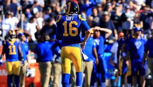 Jared Goff, Rams (@Jaguars): Goff überrascht bisher in dieser Saison, das Spiel gegen Seattle hat aber auch erneut gewisse Grenzen aufgezeigt. Und Jacksonvilles Pass-Defense ist bislang nochmal ein Stück besser als die der Seahawks
