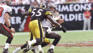 10. Pittsburgh Steelers 2001 - 55