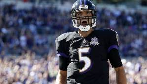 6. Joe Flacco (Baltimore Ravens) - 7. September 2008 bis 22. November 2015, 122 Regular-Season-Starts