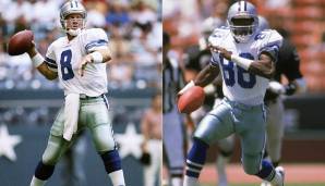 Platz 20: Troy Aikman & Michael Irvin (Dallas Cowboys): 49 Touchdowns
