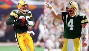 Brett Favre & Antonio Freeman (Green Bay Packers): 57 Touchdowns