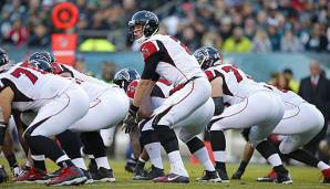 Die Atlanta Falcons um Quarterback Matt Ryan gelten als der Favorit in der Divisional Round gegen die Philadelphia Eagles