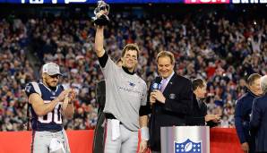 G wie GOAT: Inzwischen argumentiert kaum noch wer, dass Brady der Beste aller Zeiten ist. Gegen die Eagles könnte er seinen sechsten Super-Bowl-Titel einfahren - und vier bis fünf weitere Jahre will er ja noch spielen...