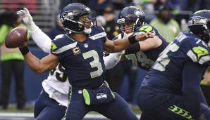 5. Russell Wilson, Seahawks: Passer Rating: 103 (Rang 6) - Completion Rate: 35,8% (Rang 8) - Prozentanteil der Deep-Passing-Yards: 26,4% (Rang 3) - Touchdown-Rate: 13,6% (Rang 8) - TOTAL SCORE: 25.