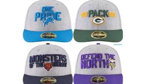 NFC NORTH: Detroit Lions, Green Bay Packers, Chicago Bears, Minnesota Vikings.
