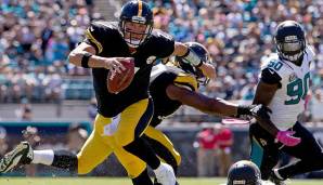 2004: Ben Roethlisberger. Gedraftet von den Pittsburgh Steelers (11 Overall); Spielzeit in Pittsburgh: 2004 bis HEUTE. Gesamte NFL-Karriere: 2004 bis HEUTE; NFL-Statistiken: 200 Spiele (198 Starts), 4.164/6.493, 51.065 YDS, 329 TD, 174 INT.