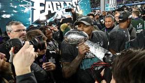 Die Philadelphia Eagles triumphierten Anfang Februar im Super Bowl.