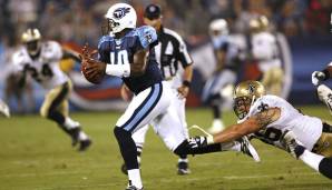 2006: Vince Young, QB, Tennessee Titans. 184/357, 2.199 YDS, 12 TD, 13 INT; 83 ATT, 552 YDS, 7 TD.