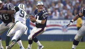 Platz 12: Drew Bledsoe (New England Patriots, Buffalo Bills, Dallas Cowboys) - 3.839 Completions.