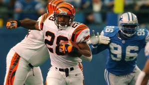 6. Corey Dillon, Cincinnati Bengals: 96 Yards vs. Detroit Lions (2001).