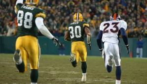 2. Ahman Green, Green Bay Packers: 98 Yards vs. Denver Broncos (2003).