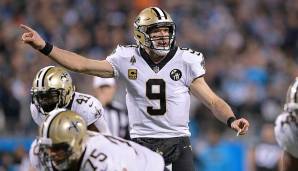 Quarterbacks NFC: Drew Brees, New Orleans Saints - Jared Goff, Los Angeles Rams - Aaron Rodgers, Green Bay Packers.