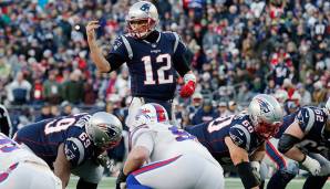 7. Tom Brady, Patriots: Hat nach mehreren herausragenden Jahren ein Rückschritt. Vor allem gegen Pressure ungewöhnlich wacklig, mehr einfache Fehler als gewohnt. Das inkonstante Waffenarsenal hilft wenig; vielleicht eher ein Game Manager in den Playoffs.