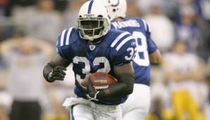 Edgerrin James - Running Back: Indianapolis Colts 1999-2005, Arizona Cardinals 2006-2008, Seattle Seahawks 2009.