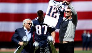 12 der letzten 14 Super-Bowl-Sieger haben weiß getragen. Die Patriots haben darin im letzten Jahr jedoch verloren. Was hat es mit der Farbwahl im Spiel der Spiels auf sich? SPOX blickt auf die Farbhistorie der Patriots und Rams im Super Bowl.