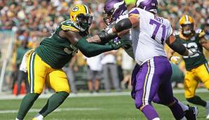 Muhammad Wilkerson, Defensive Tackle. Alter: 29. NFL-Saisons absolviert: 8. Letztes Team: Green Bay Packers.