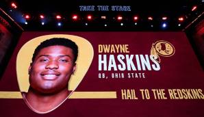 15. Pick - Washington Redskins: Dwayne Haskins, QB, Ohio State.