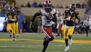 5. Marquise Brown (Wide Receiver, Oklahoma): 219.803 Social-Follower insgesamt (Stand: 10. April 2019).