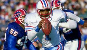 Nummer 1: Warren Moon (1984-2000) - Teams: Houston Oilers, Minnesota Vikings, Seattle Seahawks, Kansas City Chiefs. Auch stark: Cam Newton.
