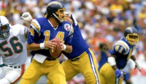 14: Dan Fouts (1973-1987): San Diego Chargers. Auch stark: Ken Anderson.