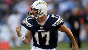 17: Philip Rivers (2004-heute): San Diego Chargers, Los Angeles Chargers. Auch stark: Dave Krieg, Jim Hart.