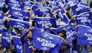 18. Baltimore Ravens - Fan-Ausgaben: 6 - Social-Ranking: 18 - Auswärts-Auftritte: 31.