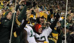 6. Green Bay Packers - Fan-Ausgaben: 8 - Social-Ranking: 7 - Auswärts-Auftritte: 17.