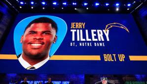 Platz 9: Defensive Tackle Jerry Tillery (Los Angeles Chargers, 28. Pick) - 74 OVR.