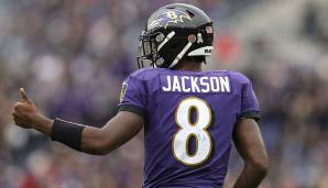 Quarterback, AFC: Lamar Jackson, Baltimore Ravens - Stimmen: 146.171.