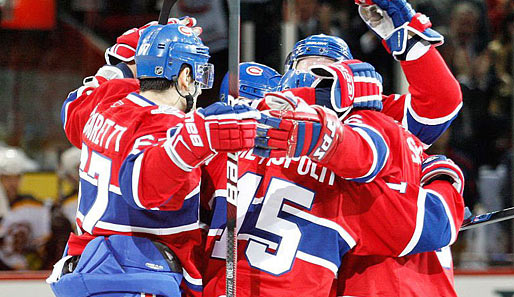 Die Montreal Canadiens erlebten gegen die Boston Bruins ihrn großen Tag