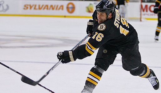 Musste verletzt passen: Marco Sturm von den Boston Bruins