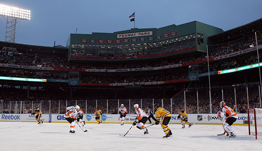 Bei den diesjährigen Winter Classics gewannen die Boston Bruins gegen die Philadelphia Flyers 2:1