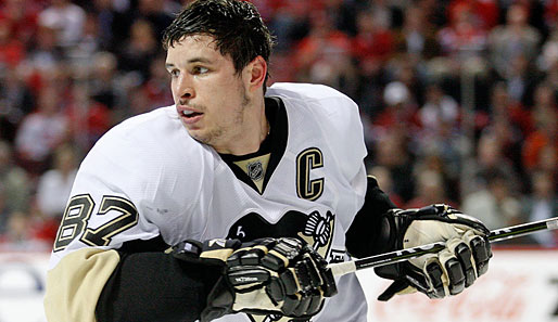 Sidney Crosby steht seit 2005 für die Pittsburgh Penguins auf dem Eis