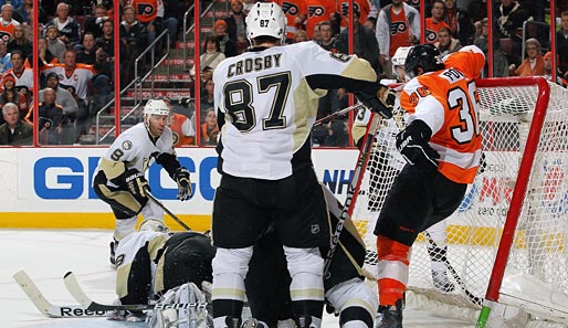 Sidney Crosby und die Penguins kassierten nach zwölf Siegen in Folge mal wieder eine Niederlage