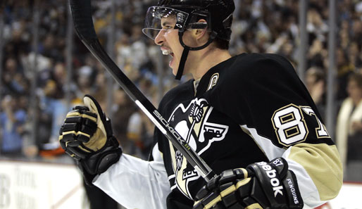 Sidney Crosby erzielte in den letzten 22 Spielen 22 Tore für die Pittsburgh Penguins
