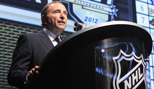 NHL-Commissioner Gary Bettman wartet auf eine Reaktion der Spielergewerkschaft NHLPA