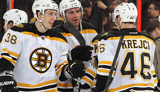Die Boston Bruins bejubelten den zehnten Sieg in Folge bei den Ottawa Senators
