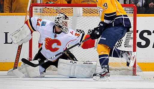 Miikka Kiprusoff hört nach 576 Partien als Rekordspieler für die Calgary Flames auf