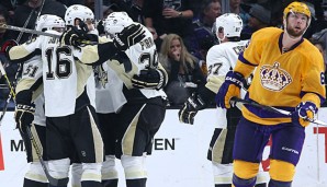 Patric Hornqvist ließ die Pittsburgh Penguins feiern