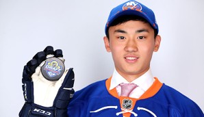 Andong Song wurde beim Draft von den New York Islanders ausgewählt