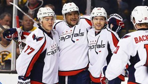 Die Washington Capitals stehen wieder an der Spitze der NHL